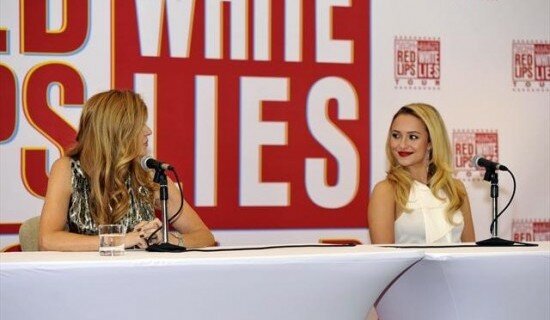 Did anyone else LOVE the name of their tour Red Lips and White Lies Amazing