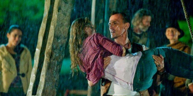 Billy (Robert Knepper) handles X (Alona) in 'In The Blood'