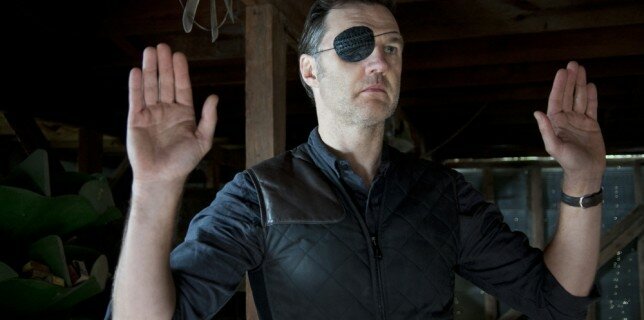 The Governor (David Morrissey) agrees to negotiate in The Walking Dead 3x14