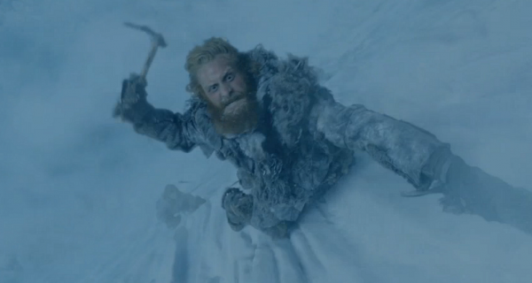 The wildlings take The Wall in Game Of Thrones 3x06