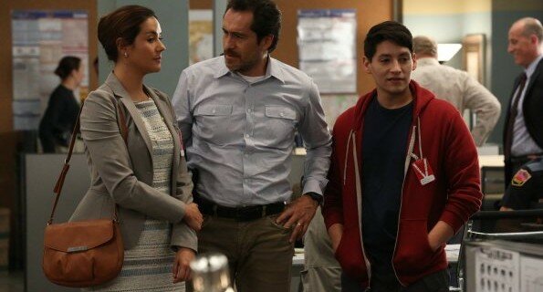 Marco's (Demian Bichir) family drops by the precinct to remind us that he's married in 'Rio'