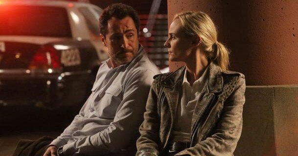 Marco (Demian Bichir) confesses to Sonya (Diane Kruger) his role in the Bridge Butcher case in The Bridge 1x09