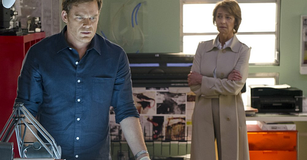 The return of the Brain Surgeon reunites Dex (Michael C. Hall) and Vogel (Charlotte Rampling) in 'Make Your Own Kind Of Music'