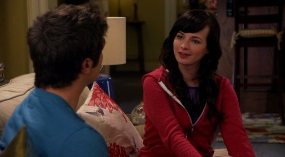 Unbeknowst to her, Matty (Beau Mirchoff) doesn't plan to take Jenna (Ashley Rickards) to the prom in 'Karmic Reflief'