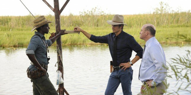 Raylan (Timothy Olyphant) returns to deal with 'A Murder Of Crowes'